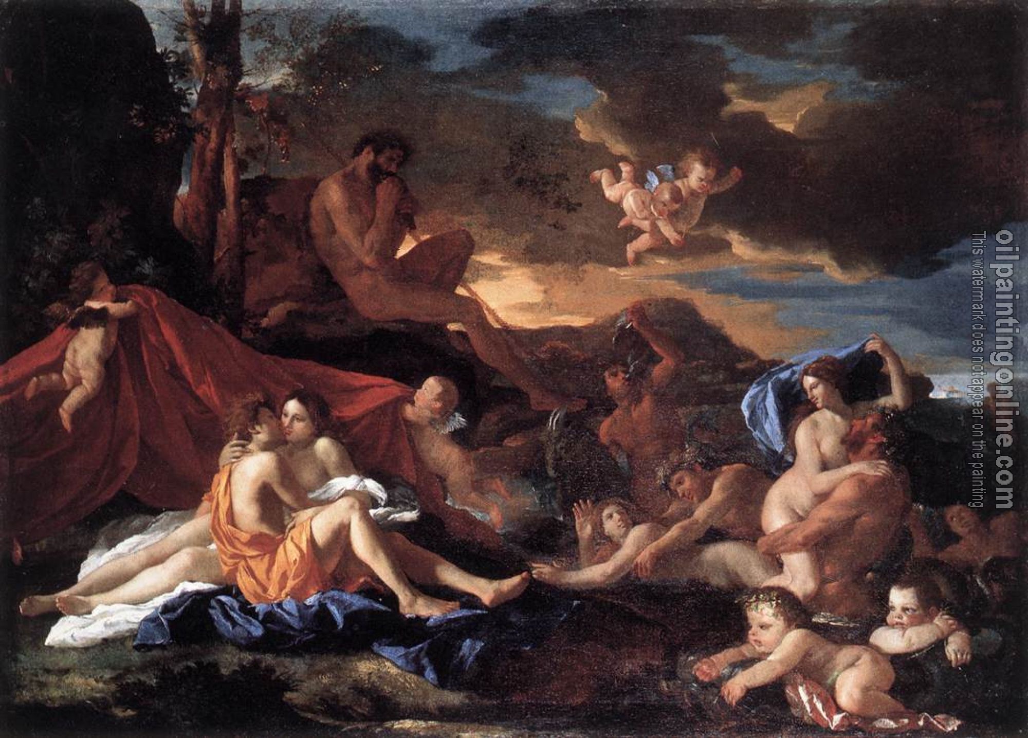 Poussin, Nicolas - Acis and Galatea